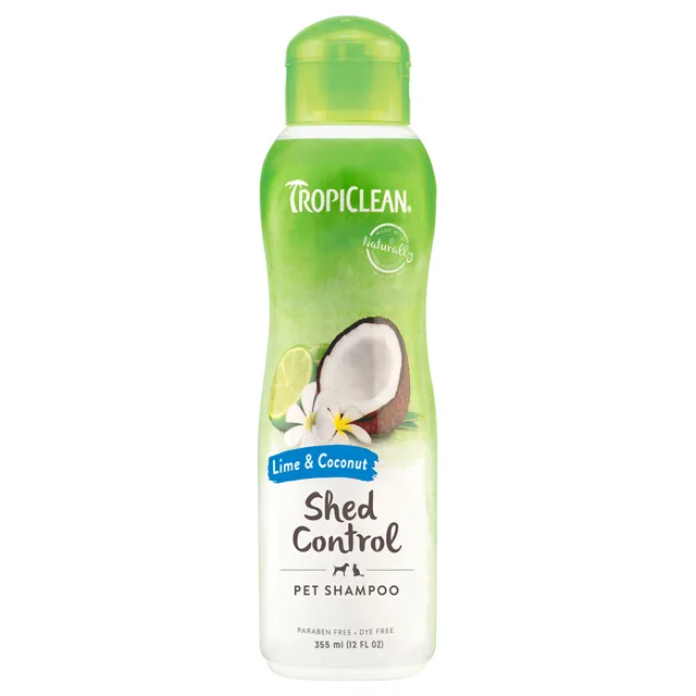 TropiClean šampon Shed Control Lime & Cocoa - 355 ml