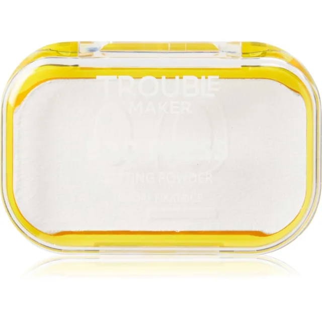 Trouble Maker Bad Press Setting Powder fixační pudr odstín No Comment Translucent 4.5 g