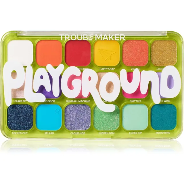 Trouble Maker Big Trouble paletka očních stínů odstín Playground 27 g