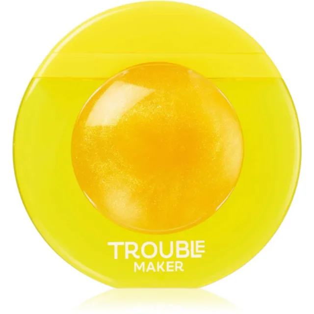 Trouble Maker Bubble Trouble Lip Gloss lesk na rty odstín Sunnie Gold 12 ml