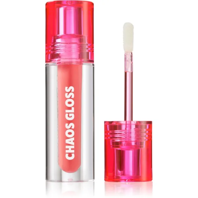 Trouble Maker Chaos Gloss lesk na rty odstín Bunny Hot Pink 3 ml