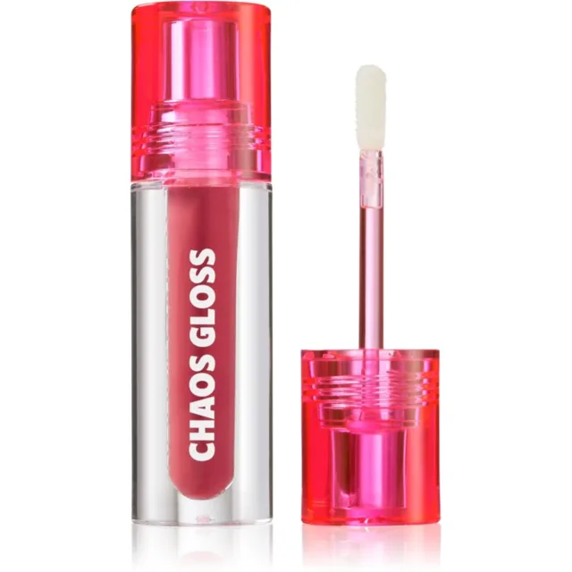 Trouble Maker Chaos Gloss lesk na rty odstín Hiccup Mauve 3 ml