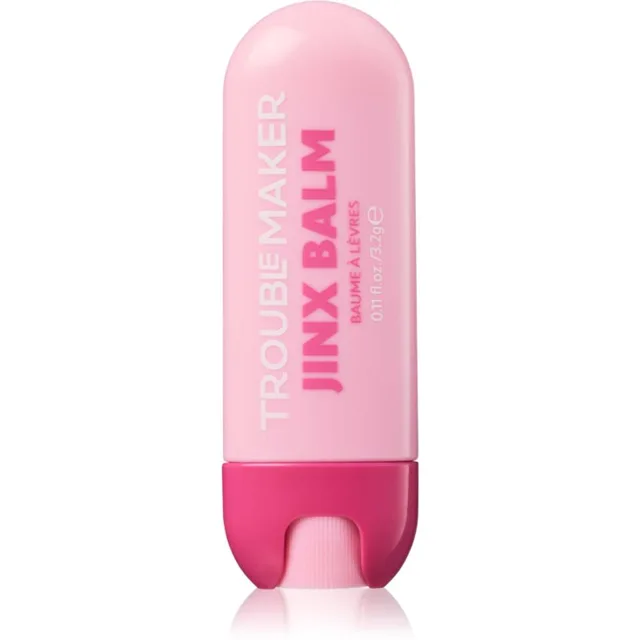 Trouble Maker Jinx Balm hydratační balzám na rty odstín Flow Pink 4 g