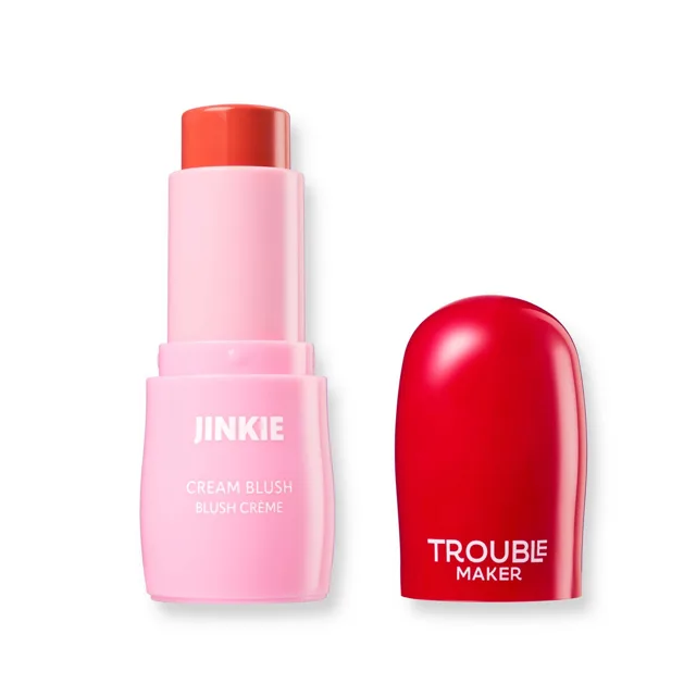Trouble Maker Krémová tvářenka Jinkie Cream Blush 6 g Chill Amber
