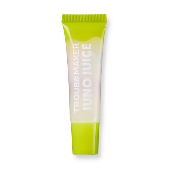 Trouble Maker Lesk na rty Juno Juice Lipgloss 10 ml Casper Clear Shimmer