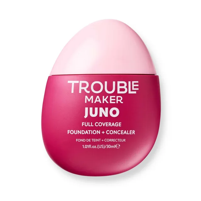 Trouble Maker Matující make-up Juno Full Coverage Matte Foundation 30 ml Live Wire