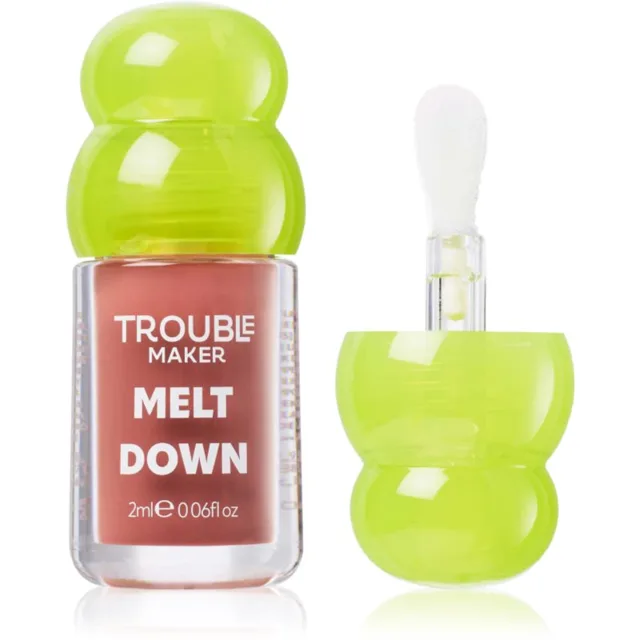 Trouble Maker Melt Down Lip Oil olej na rty odstín Slip n Slide Nude 3 ml