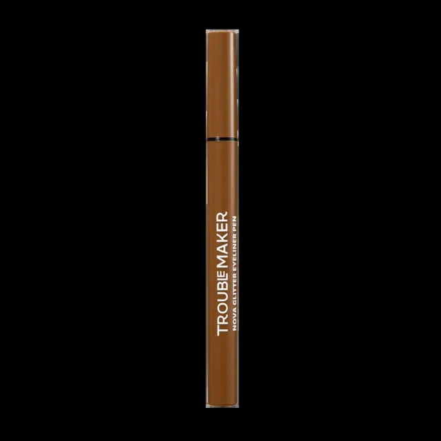 Trouble Maker Oční linky v peru Nova Glitter Bronze