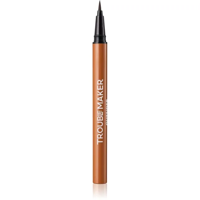Trouble Maker Outsider precizní tekutá oční linka odstín Brown 0.5 ml