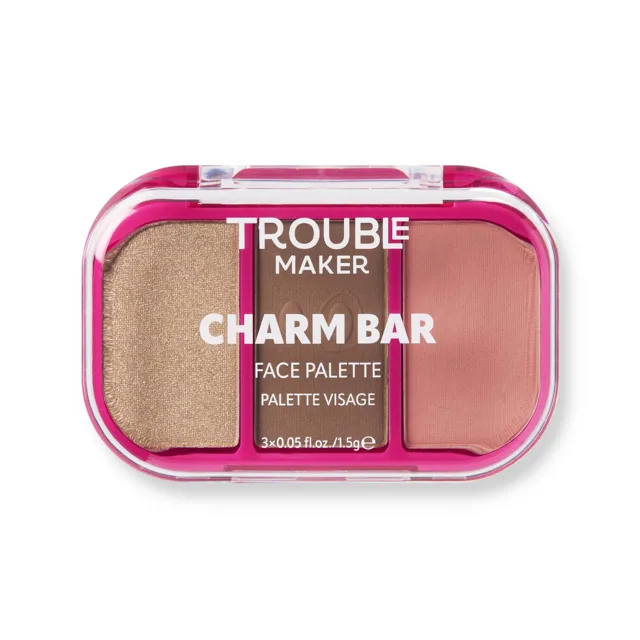 Trouble Maker Paletka na tvář Charm Bar Face Palette 4,5 g Good Luck