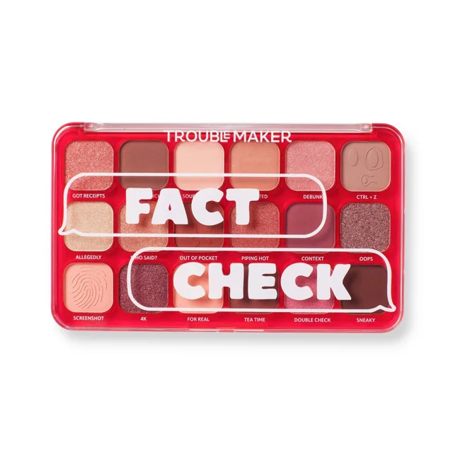 Trouble Maker Paletka očních stínů Big Trouble Shadow Palette 27 g Fact Check
