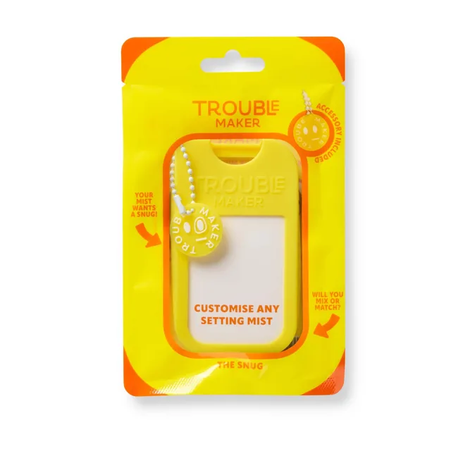 Trouble Maker Pouzdro na fixační sprej Mist Snug Accessory Sparkie Yellow