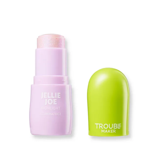 Trouble Maker Rozjasňovač Jellie Joe Stick Highlight 5,5 g Flip Trip Holo Pink