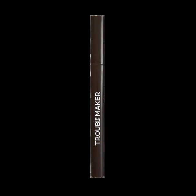 Trouble Maker Tužka na obočí Fluffer Brow Brush Natural Brow Dark Brown