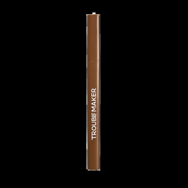 Trouble Maker Tužka na obočí Fluffer Brow Brush Natural Brow Medium Brown