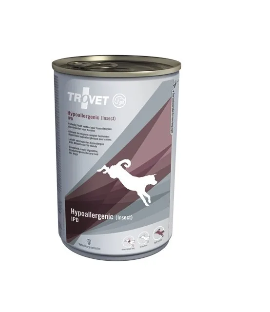 TROVET Dog Hypoallergenic Insect IPD 400 g