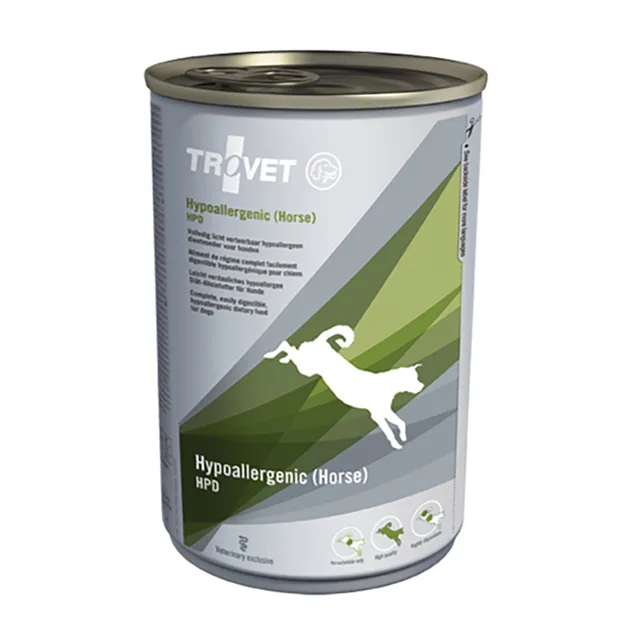Trovet Hypoallergenic koňské maso HPD - 12 x 400 g