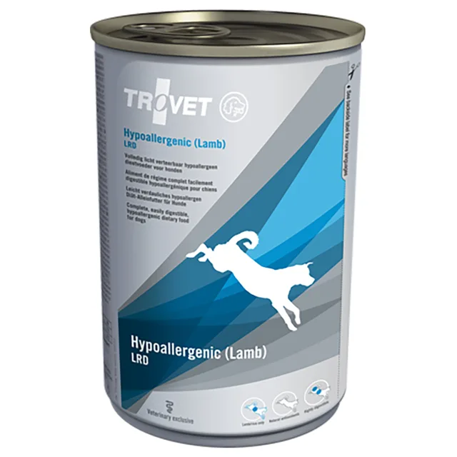 Trovet Hypoallergenic s jehněčím LRD - 12 x 400 g