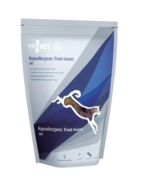 TROVET Hypoallergenic Treat Rabbit HRT 250 g