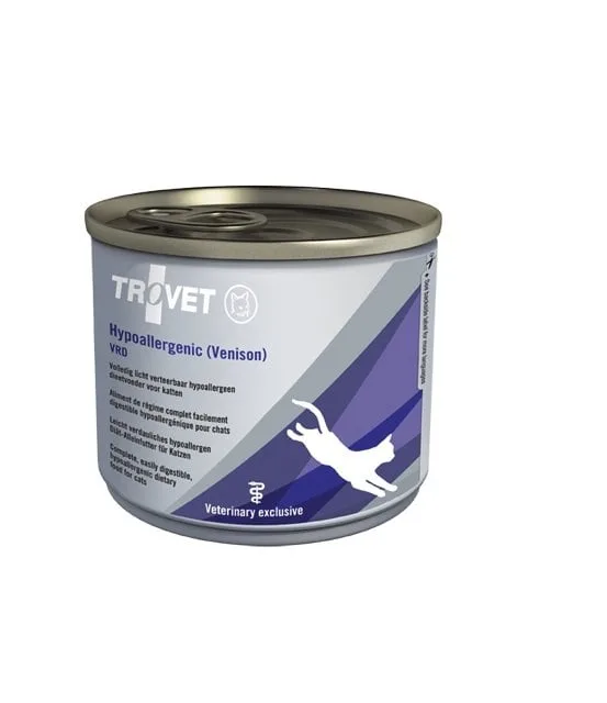 TROVET Kot venison puszka dzik 200 g
