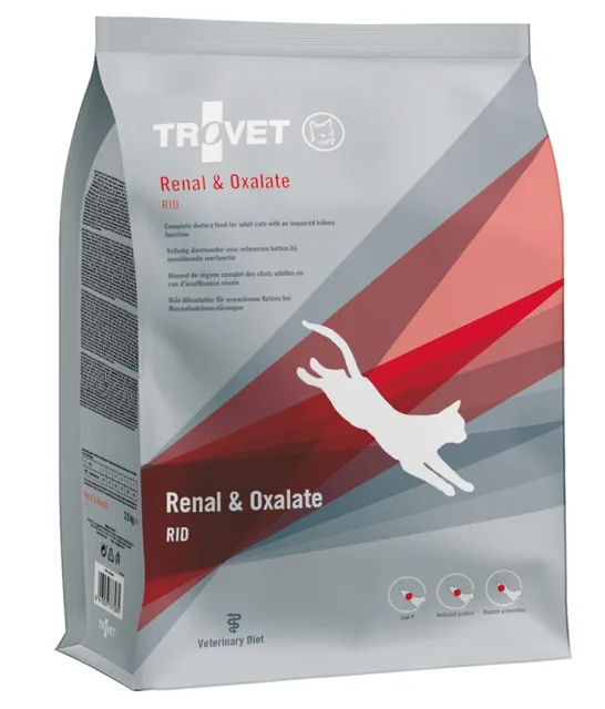 TROVET Renal Oxalát RID pro kočky 2,5 kg