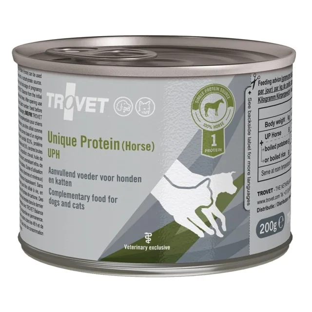 TROVET Unique Protein Horse UPH pro psy i kočky 200 g