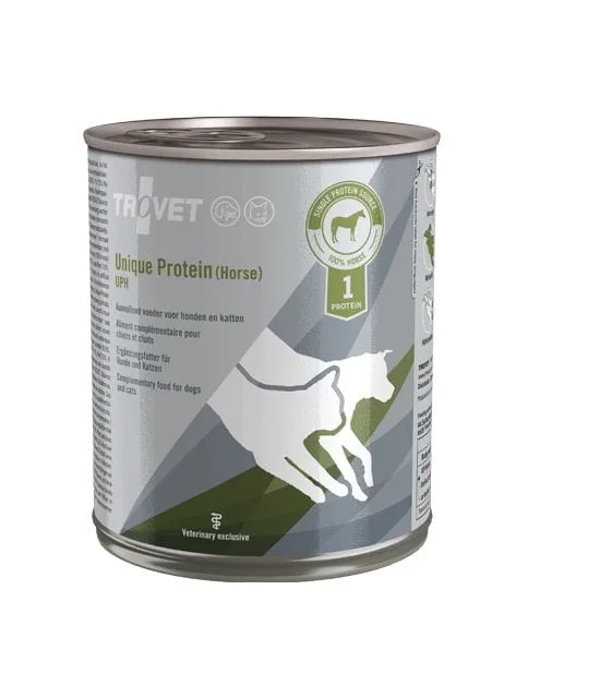TROVET Unique Protein Horse UPH pro psy i kočky 800 g