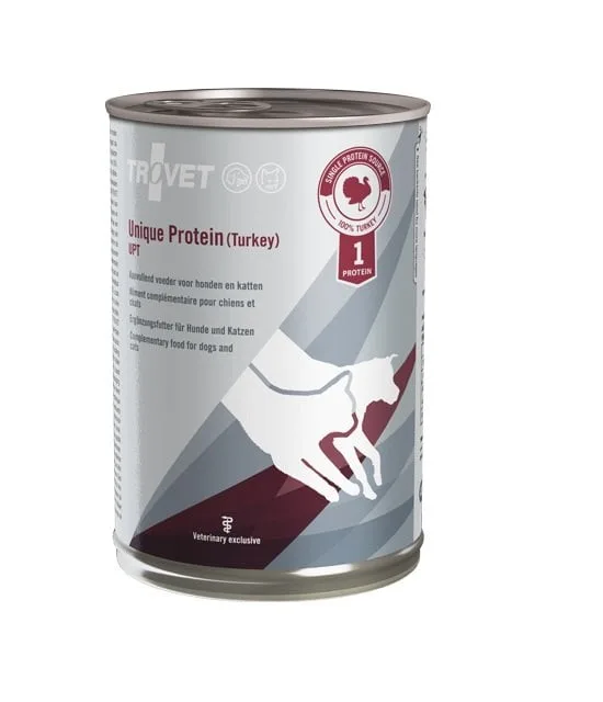 TROVET Unique Protein Turkey UPT pro psy i kočky 400 g