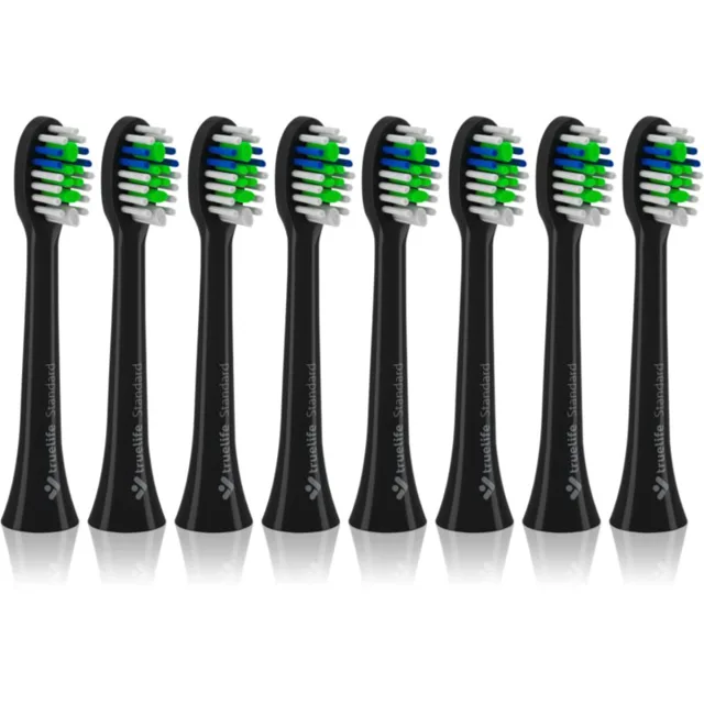 Truelife SonicBrush Compact Black Standard náhradní hlavice pro zubní kartáček TrueLife SonicBrush Compact-series Black 8 ks