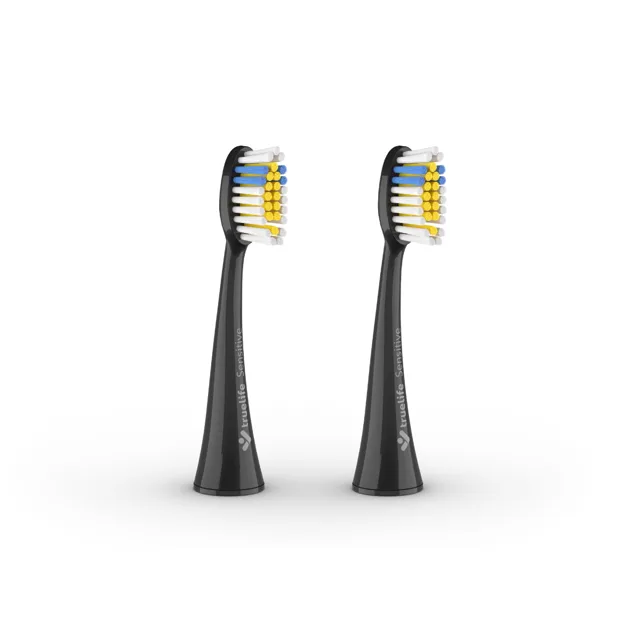 Truelife SonicBrush K-series Heads Sensitive Black náhradní hlavice 2 ks
