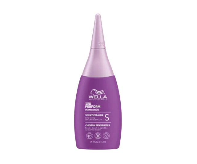 Trvalá preparace pro citlivé vlasy Wella Professionals Pro+ Perform Perm Lotion S - 75 ml + dárek zdarma