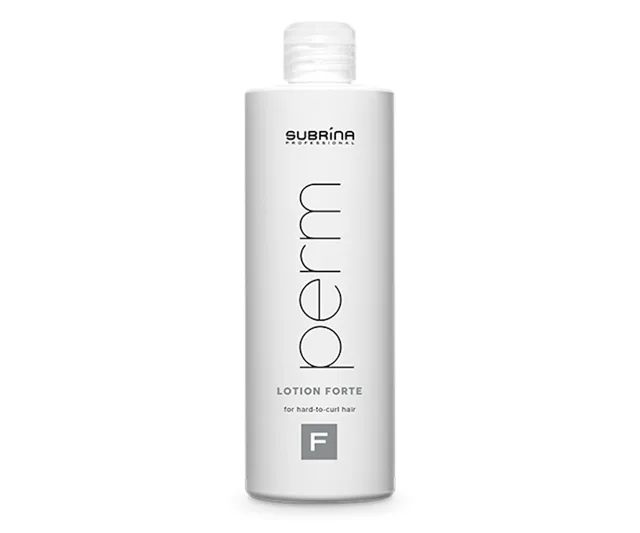 Trvalá preparace pro silné vlasy Subrina Professional Perm F Lotion Forte - 450 ml (060546) + dárek zdarma