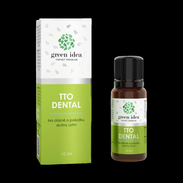 TTO Dental – bylinný roztok pro ústní dutinu 10 ml - Green idea