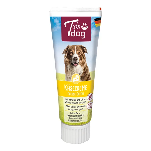 Tubidog sýrový krém s mrkví a dýní - Výhodné balení: 3 x 75 g