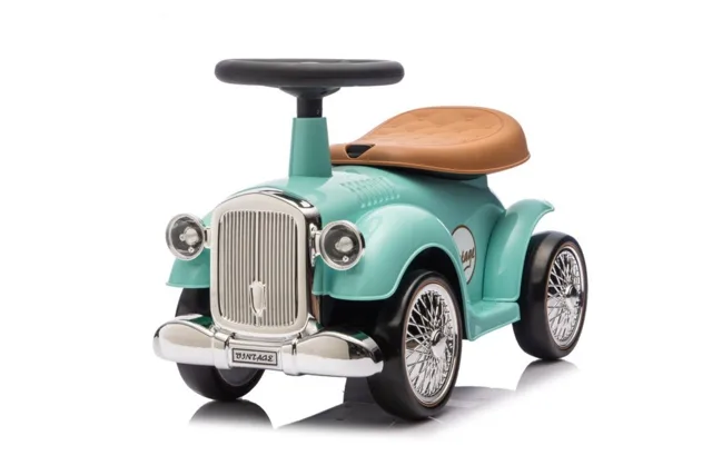 TULIMI Dětské odrážedlo Retro s úložným prostorem - mátové