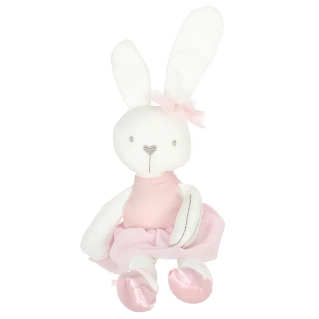 TULIMI Plyšový mazlík pro děti Bunny Love, růžový, 46 cm