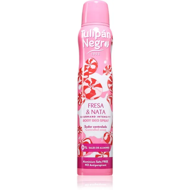 Tulipán Negro Fresa Y Nata deodorant pro ženy 200 ml