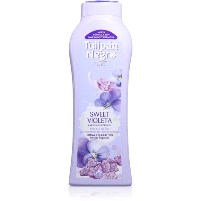 Tulipán Negro Sweet Violeta sprchový gel 650 ml