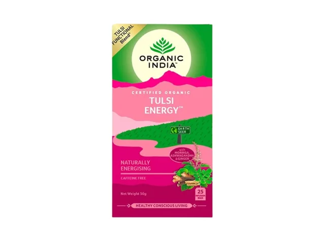 Tulsi energie bio čaj, 25 sáčků