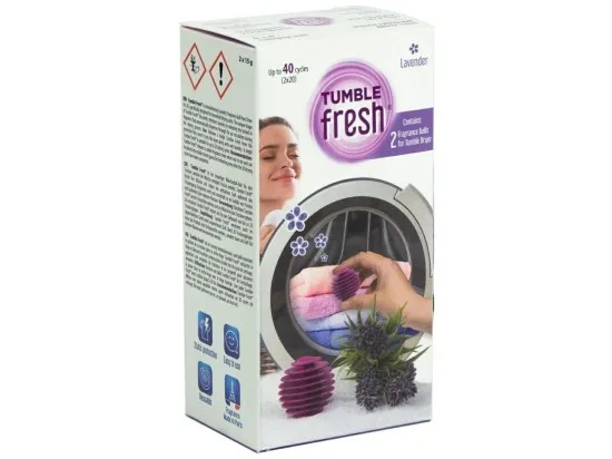 Tumble Fresh® vonné míčky do sušičky levandule 2 ks
