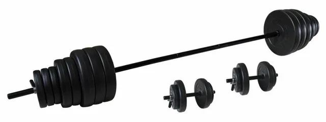 Tunturi Činkový vynilový set 50 kg