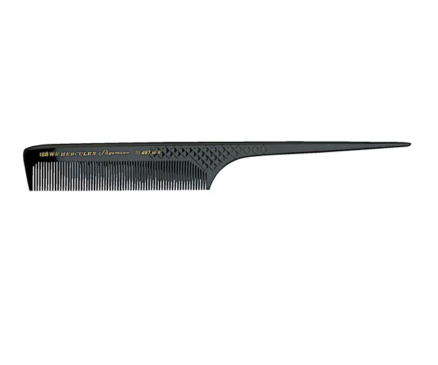 Tupírovací hřeben s plastovým hrotem Hercules Sägemann 188WR-497WR - 20,5 cm (8018883) + dárek zdarma