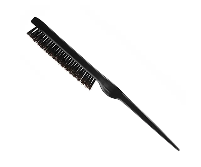 Tupírovací kartáč s kančími štětinami Eurostil Professional - 22,2 x 1,3 cm (02452)