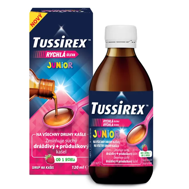 TUSSIREX Junior sirup 120ml