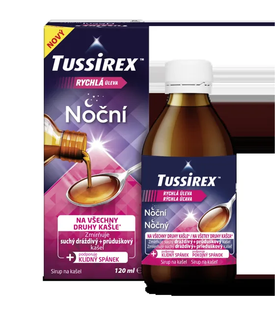 TUSSIREX noční sirup 120 ml