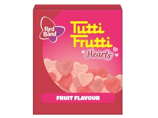TUTTI FRUTTI bonbony srdce