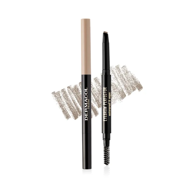 Tužka na obočí s kartáčkem č.01 Dermacol - Oficiální e-shop Dermacol