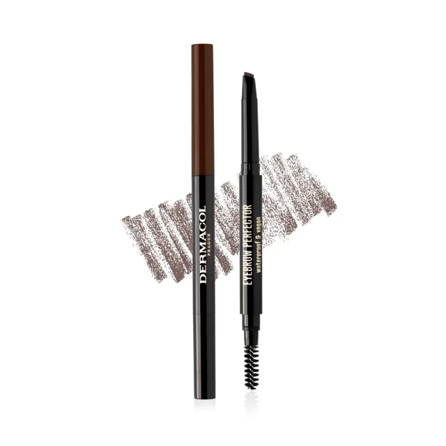 Tužka na obočí s kartáčkem č.02 Dermacol - Oficiální e-shop Dermacol