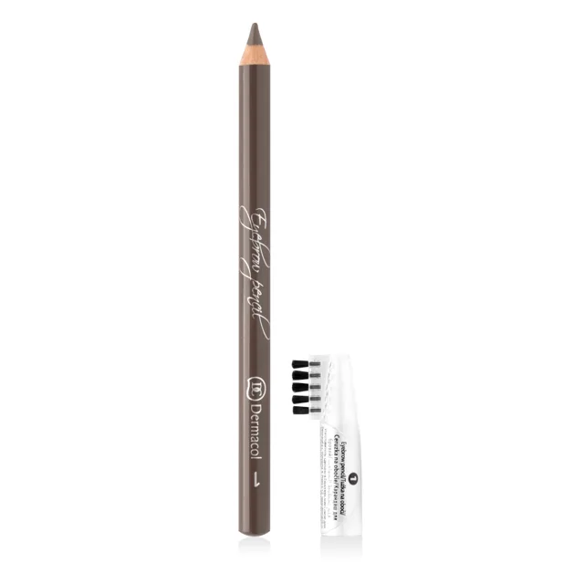 Tužka na obočí s kartáčkem č.1 Dermacol - Oficiální e-shop Dermacol