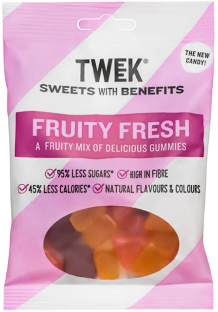 Tweek - Fruity fresh gummies, 80 g